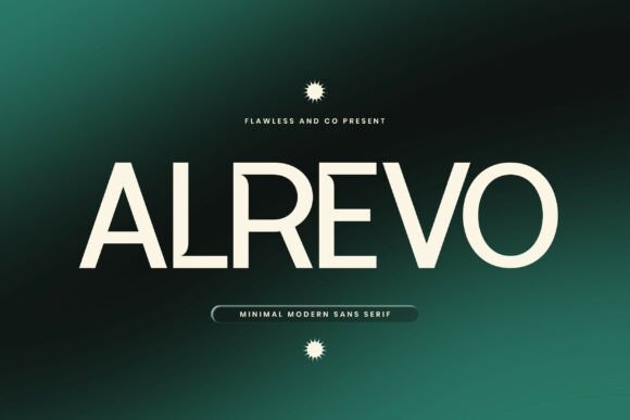 Alrevo: Modern Sans Serif for Web Design