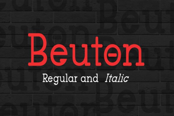 Beuton Regular: A Font That Elevates Your Brand