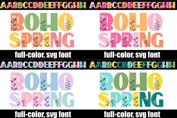 Boho Spring Font for Bold Campaigns