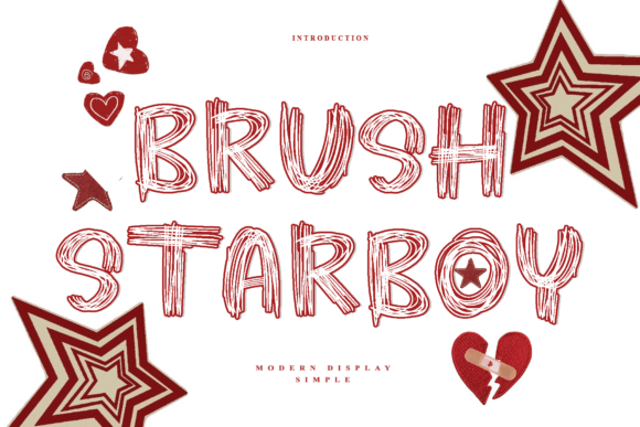 Brush Starboy: A Bold Display Font for Web Design
