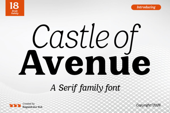 Castle of Avenue: A Serif Font for Elegant Design