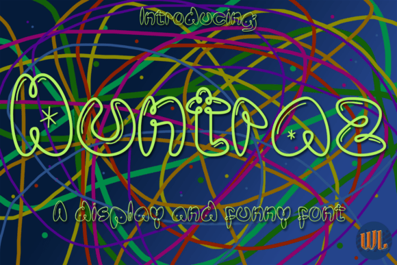Duntraz: A Playful Font for Creative Campaigns