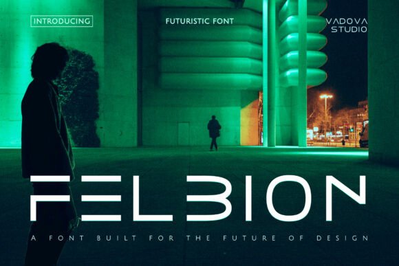 Felbion: A Bold Font for Sci-Fi Campaigns