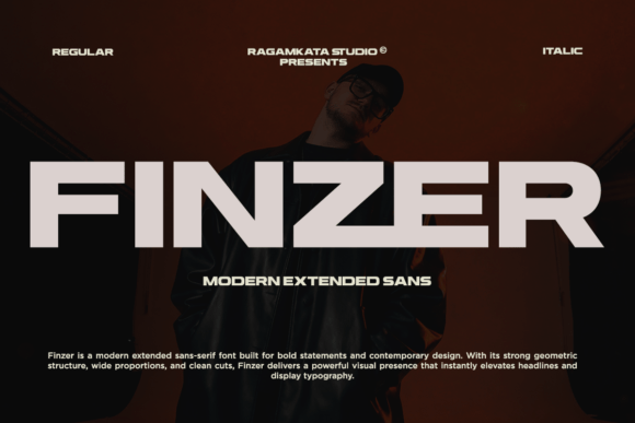 Finzer: A Bold Font for Creative Makers
