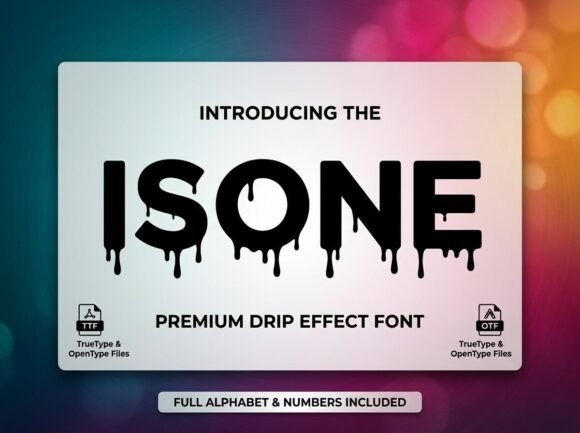 Isone: A Bold Display Font for Web Design