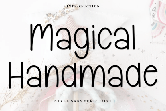 Magical Handmade Font for Web Design