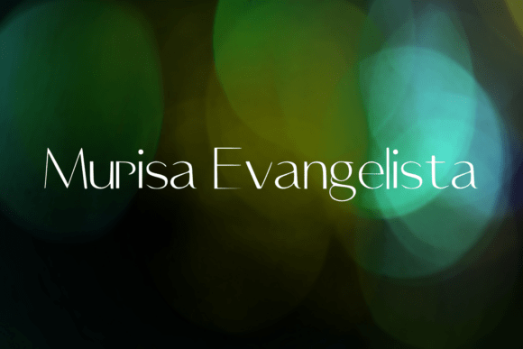 Murisa Evangelista: A Stylish Serif for Modern Design