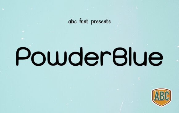Powder Blue: A Calm Font for Business Branding