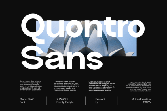 Quantro Sans: Modern Typography for Marketers