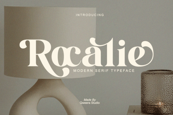 Rocalie: Elegant Serif for Craft Projects