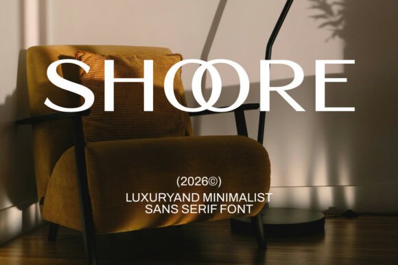 Shoore: A Luxe Sans-Serif for Modern Branding