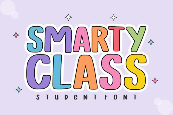 Smarty Class Font for Creative Design