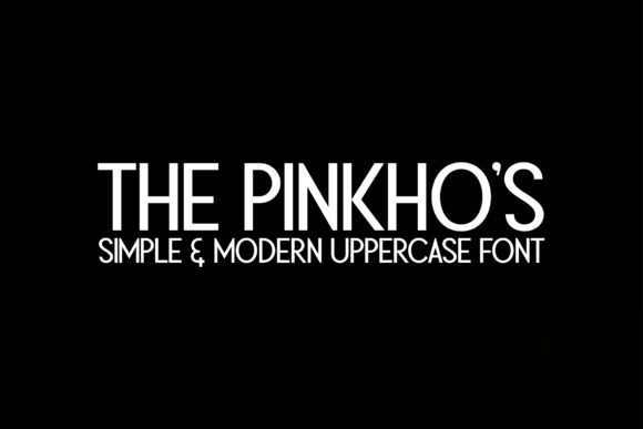 The Pinkhos: A Bold Font for Business Branding