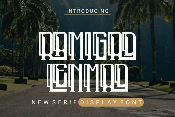 Upgrade Your Brand With Ramigad Lenmad Font